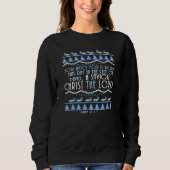 Sweatshirt A Savior Christ The Lord Christmas (Devant)