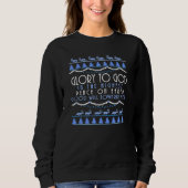 Sweatshirt A Savior Christ The Lord Christmas (Devant)