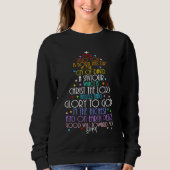 Sweatshirt A Savior is Born Luke 2-11 Christmas Tree Shirts (Devant)