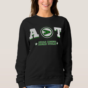 Sweatshirt A > T Richesse calme, message fort Flex investisse