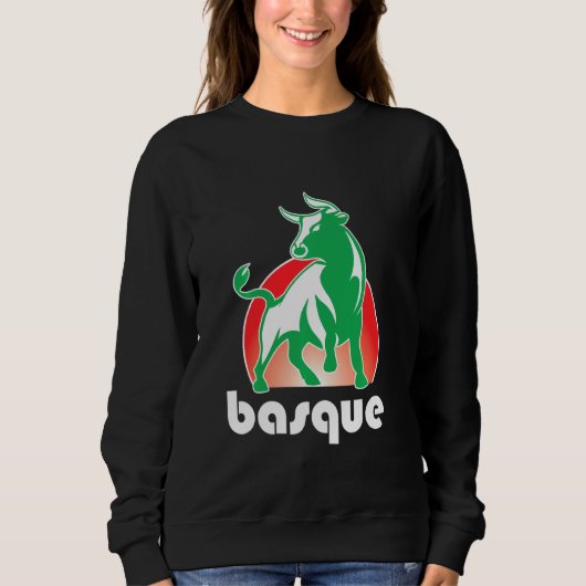 Sweatshirt Aatxe La Fierté Basque Bull Basque (Devant)