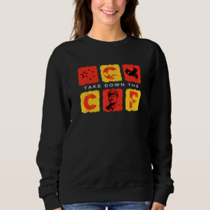 Sweatshirt Abandonner le PCC Anti-communiste Chine Pro Amériq
