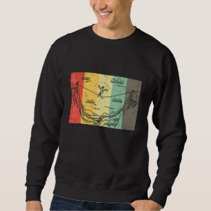 Sweatshirt Abattage des lignes de bas de page Highline Balanc
