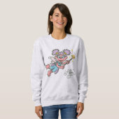 Sweatshirt Abby Cadabby en vol (Devant entier)