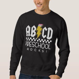 Sweatshirt ABCD Les Fusées Préscolaire Premier Jour De L'Écol