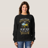 Sweatshirt Abeille apicole gardienne abeille abeille (Devant entier)