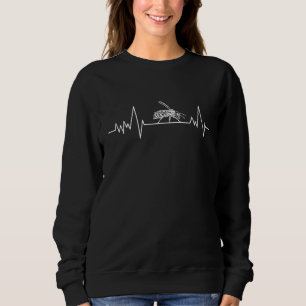 Sweatshirt Abeille Caricature Insect Pulse Beekeeper Ecg Anim