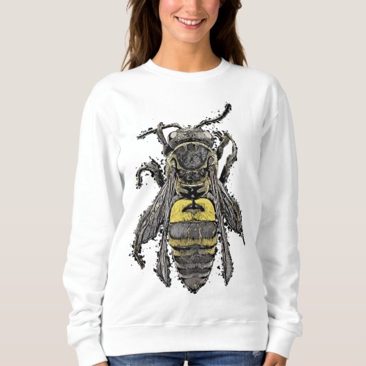 Sweatshirt Abeille de cacao cool (Devant)