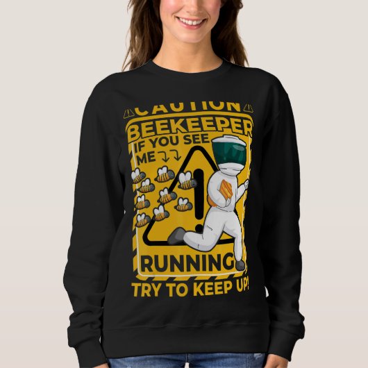 Sweatshirt Abeilles apicultrice dire 6 (Devant)
