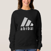 Sweatshirt abibas - ADIDAS Parody Logo Gag Gift (Devant)