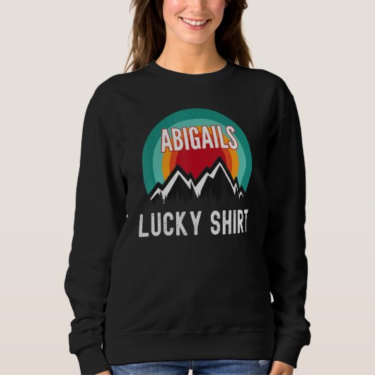 Sweatshirt Abigails Lucky (Devant)