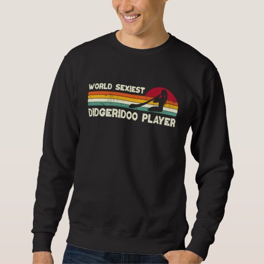 Sweatshirt aborigènes aborigène Didjeridu Didgeridoo 4 (Devant)