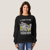 Sweatshirt Abraham Drinkin Ben Drankin Mount Rushmore Usa 3 (Devant entier)
