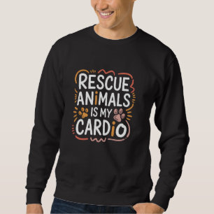 Sweatshirt Abri de soumission de sauvetage animal Économisez
