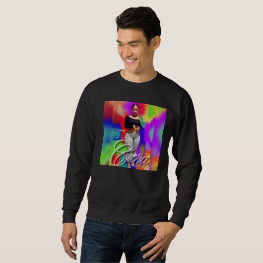 Sweatshirt abstrait de Ciera Rogers (Devant entier)