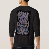 Sweatshirt Abstrait Mouvement (Dos)