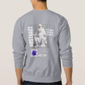 Sweatshirt abstrait - streetwear (Dos)