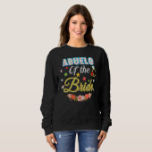Sweatshirt Abuelo De La Mariée Mariage Fleur De Famille Ri (Devant entier)