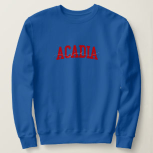 Sweatshirt Acadia girl university