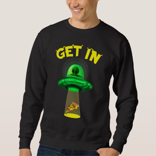 Sweatshirt Accéder À Hawaiian Alien Unidentified Flying Objec (Devant)