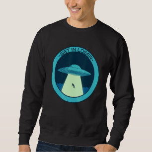Sweatshirt Accéder À Loser Alien Ufo Design