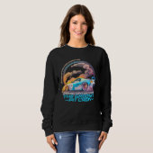 Sweatshirt Accélération vers l'éternité 22 Voiture Enterrem (Devant entier)
