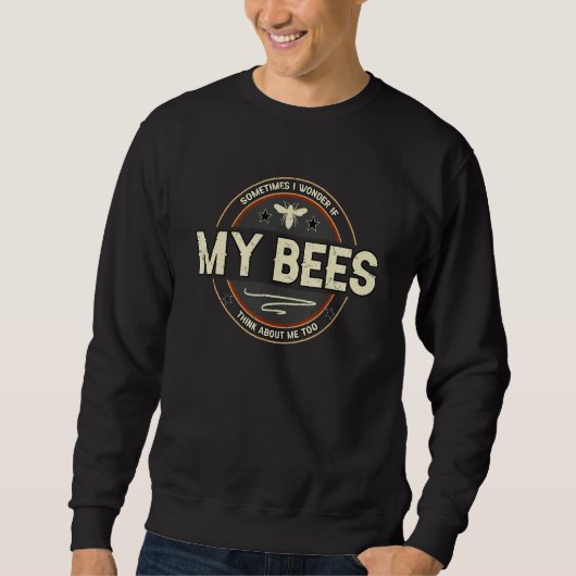 Sweatshirt Accessoires d'apiculture Abeilles Rucher Blague Ap (Devant)