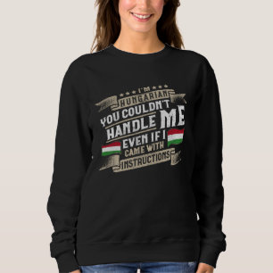 Sweatshirt Accessoires de Hongrie Drapeau des Hongrois Hommes