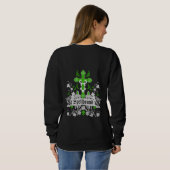 Sweatshirt Accessoires de mode Gothique Post Punk (Dos entier)
