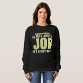 Sweatshirt Accountant the Accountant Software 13 (Devant entier)