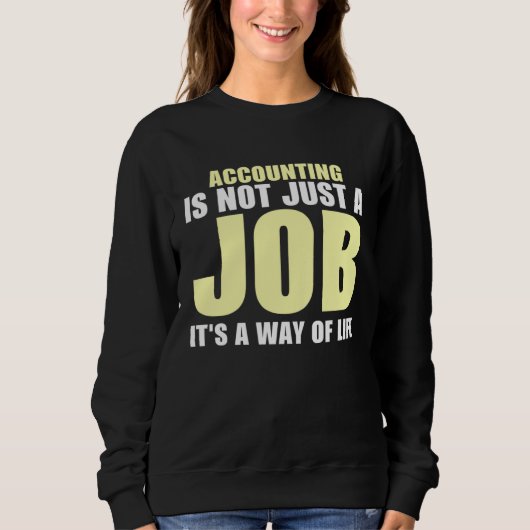 Sweatshirt Accountant the Accountant Software 13 (Devant)