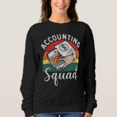 Sweatshirt Accounting Squad For Auditors Work In Offices (Devant)