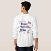 Sweatshirt Accueil des braves (Dos entier)