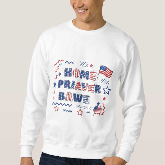 Sweatshirt Accueil des braves (Devant)