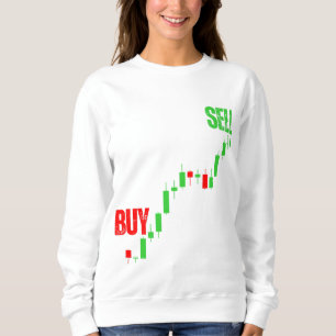 Sweatshirt Acheter Low Sell High Construit pour la règle Bull