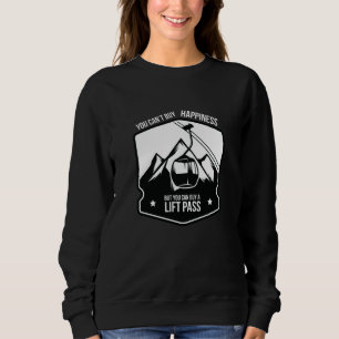 Sweatshirt Acheter Un Pass Ascenseur Ski Sports D'Hiver