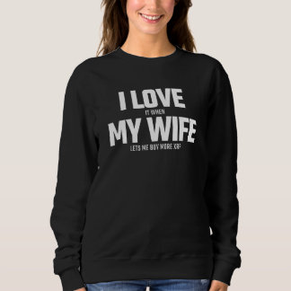 Sweatshirt Acheter XRP Crypto - Femme Me Permet D'Acheter Plu