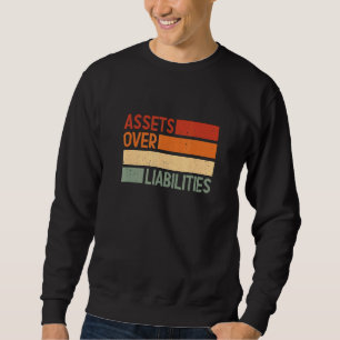 Sweatshirt Actifs sur passif Les entrepreneurs Importants