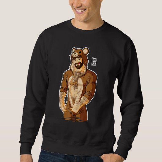 Sweatshirt Adam Aikes Nounours (Devant)