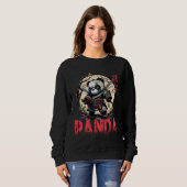Sweatshirt Add Samurai Panda to Japanese Art  1 (Devant entier)