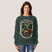 Sweatshirt Addict au café (Devant entier)
