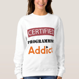 SWEATSHIRT ADDICT DE GRAMME CERTIFIÉ