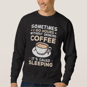 Sweatshirt Addiction De Café Barista Pour Occupé Papa Et Mama