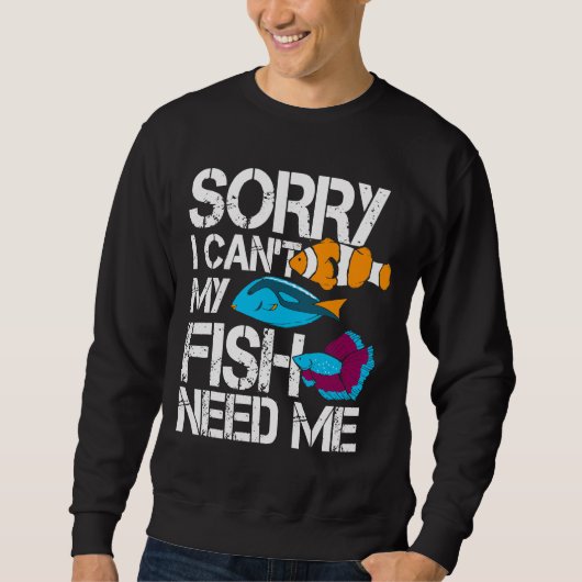 Sweatshirt Addiction des réservoirs d'aquariums Conservation  (Devant)