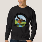 Sweatshirt Adirondacks Moose Expedition (Devant)
