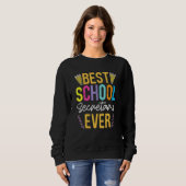 Sweatshirt Adjointe administrative réception Lady School Se (Devant entier)