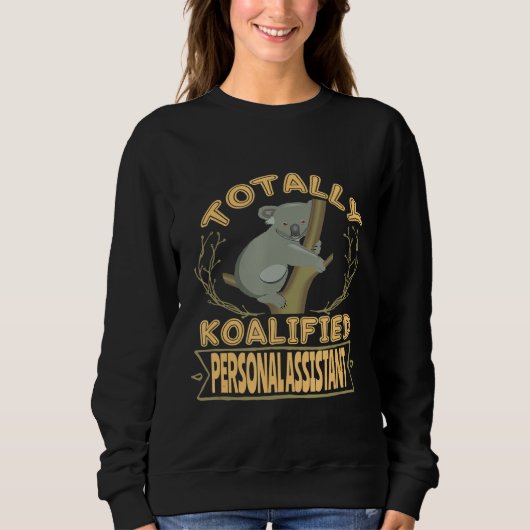 Sweatshirt Adjointe personnelle de Koala Bear (Devant)