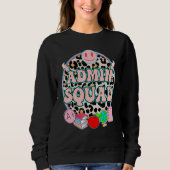 Sweatshirt Admin Squad Cute School Administrator Vice Princip (Devant)