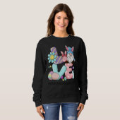 Sweatshirt Admissions Directeur Cute Easter Gnome Spring Love (Devant entier)