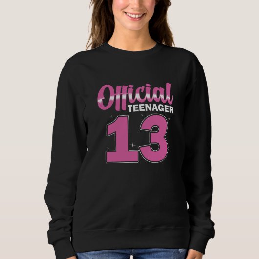 Sweatshirt Adolescent officiel des filles 13 ans (Devant)